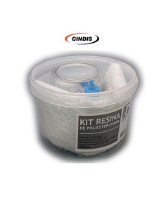 KIT RESINA 1L + FIBRA 1m CINDIS