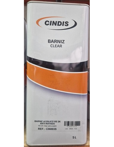 BARNIZ ANTIRAYADO 5L + CAT. 2,5L.