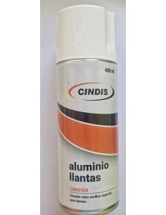 SPRAY ALUMINIO LLANTAS 400ml CINDIS