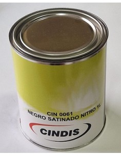 NEGRO SATINADO NITRO 1L. CINDIS