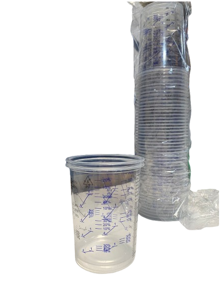 VASO PLASTICO 600ml 1un (1500un/C) CINDIS