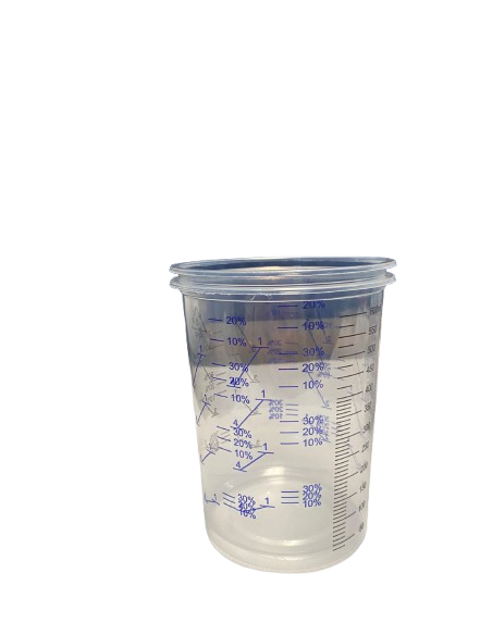 VASO PLASTICO 600ml 1un (1500un/C) CINDIS
