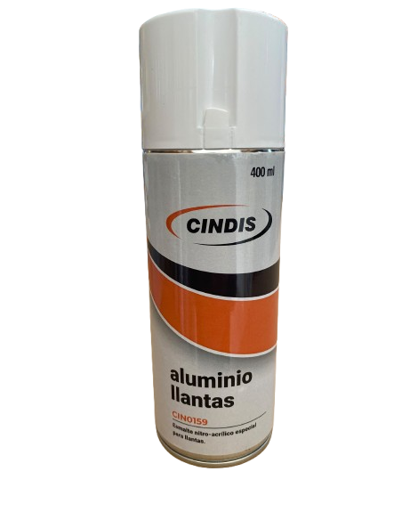SPRAY ALUMINIO LLANTAS 400ml CINDIS