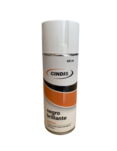 SPRAY NEGRO ACRILICO BRILLO CINDIS 400ml