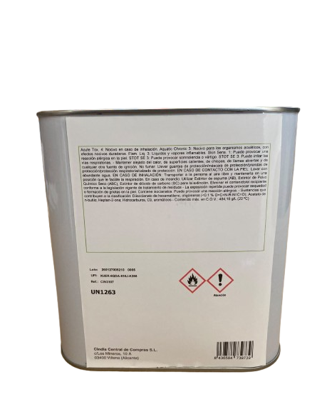 CATAL. ECOCLEAR VHS RAPIDO 2,5L CINDIS